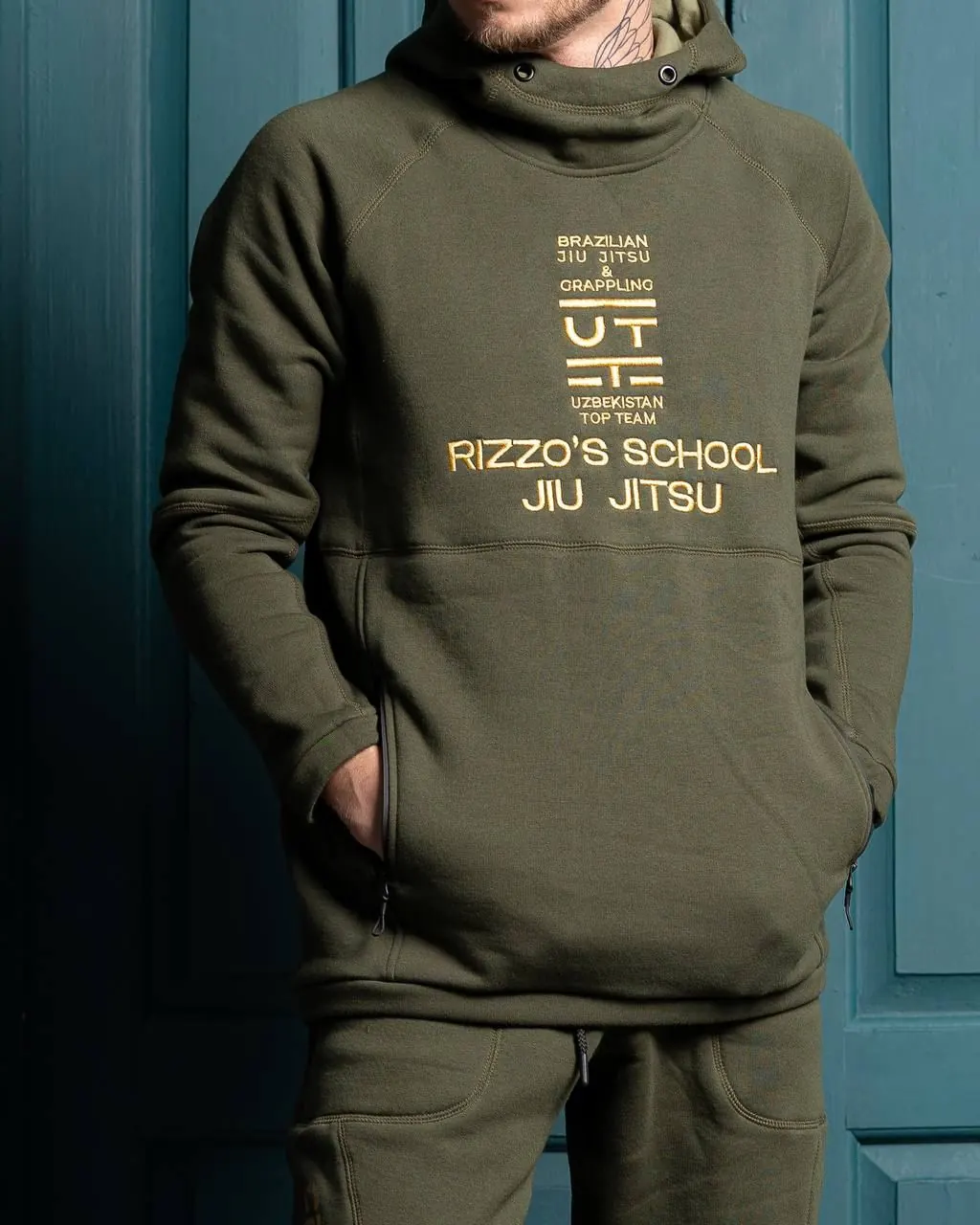 Embroidered hoodie